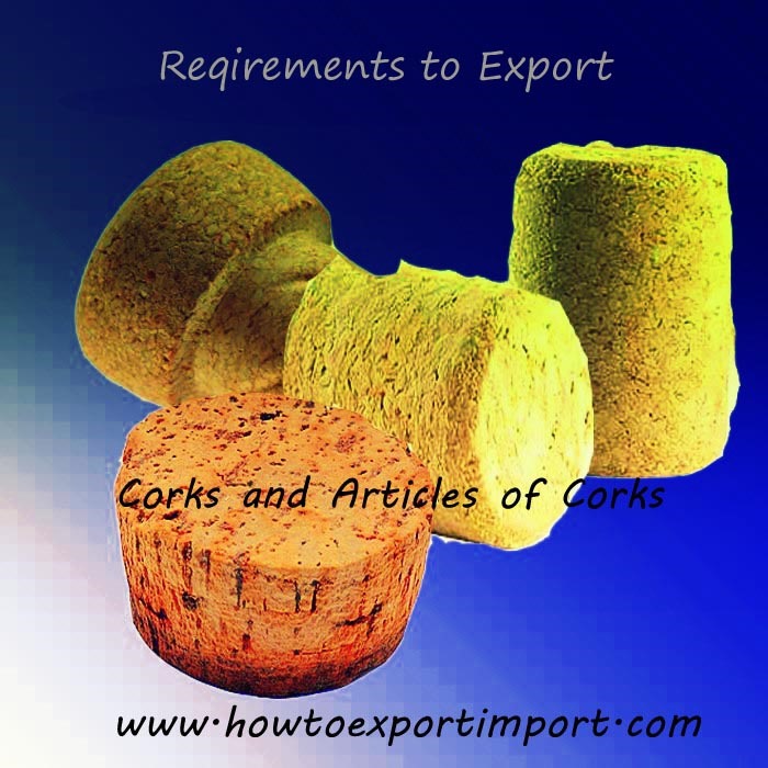 Indian Tariff Code (ITC) for CORK and ARTICLES OF CORK